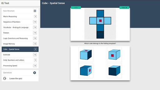 IQ Test - The Intelligence Quiz  Screenshot 2