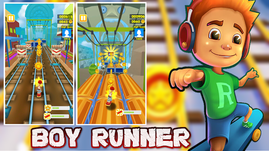 New Subway Runner - Super Railway Surf Adventure Mod  Screenshot 2