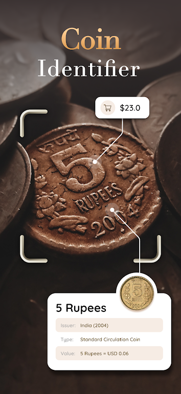 Coin Identifier: Coin Value  Screenshot 1