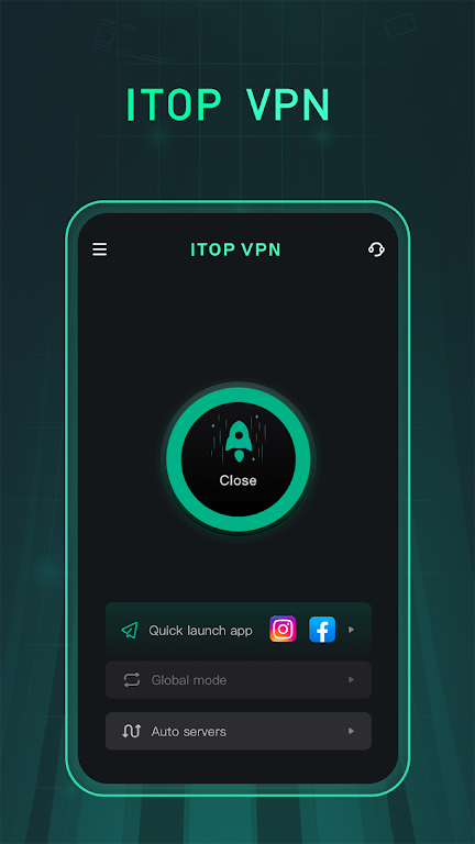 iTop VPN Mod  Screenshot 1