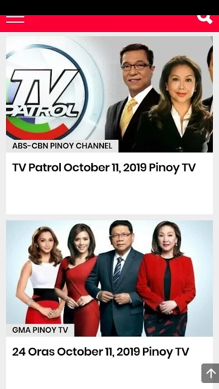 Pinoy TV - The Latest Filipino Shows  Screenshot 4