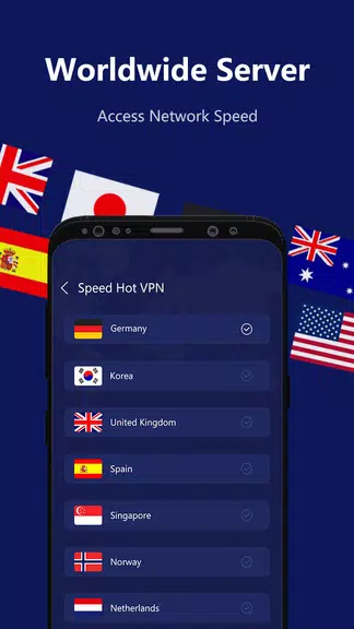 Speed Hot VPN-Fast, Secure, Free  Screenshot 3