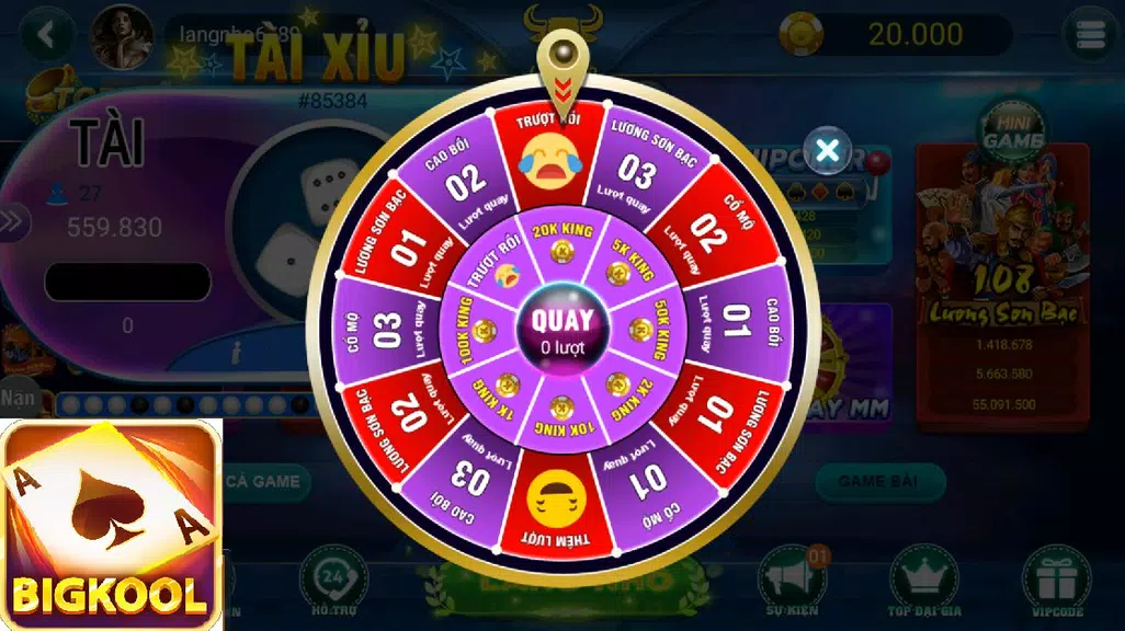 Game Bai Bigkool, Danh bai doi thuong 2019  Screenshot 2