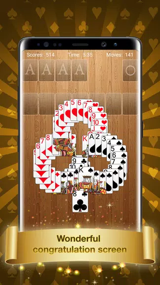 Solitaire Card Game, Classic Spider Solitaire Card  Screenshot 2