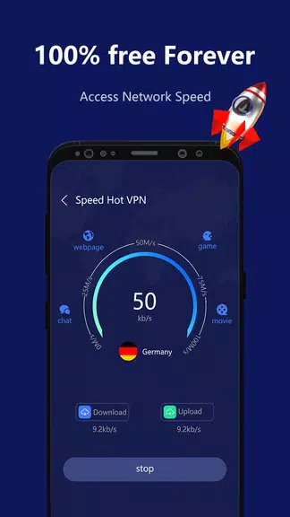 Speed Hot VPN-Fast, Secure, Free  Screenshot 4