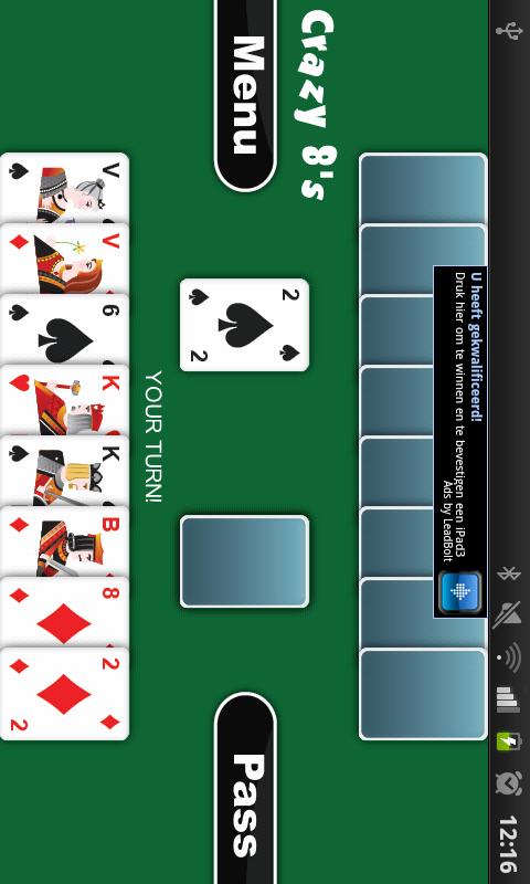 Crazy 8's  Screenshot 2