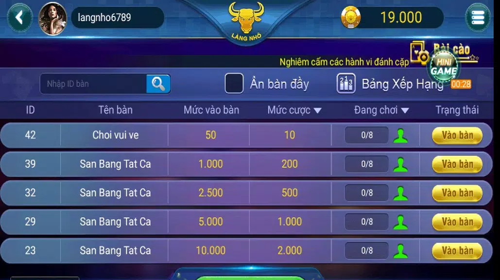 Game Bai Bigkool, Danh bai doi thuong 2019  Screenshot 3