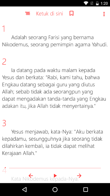 Indonesian Holy Bible - Full A  Screenshot 1