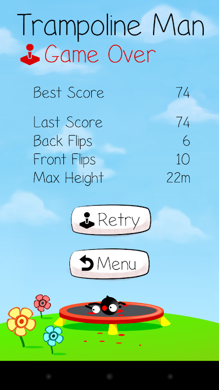 Trampoline Man (Stickman Game) Mod  Screenshot 1