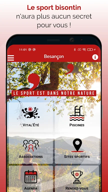 Sport à Besançon  Screenshot 1