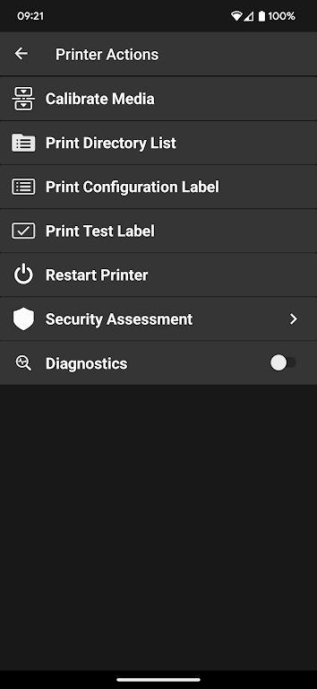 Zebra Printer Setup Utility  Screenshot 4