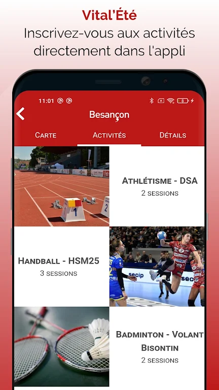 Sport à Besançon  Screenshot 3