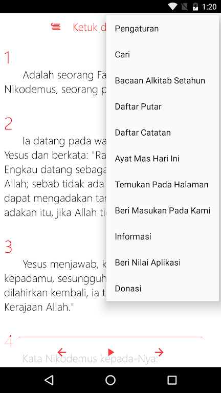 Indonesian Holy Bible - Full A  Screenshot 2