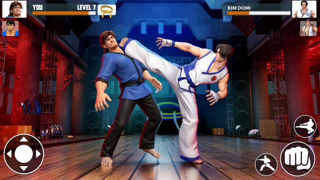 Karate Fighter: Fighting Games Mod  Screenshot 1