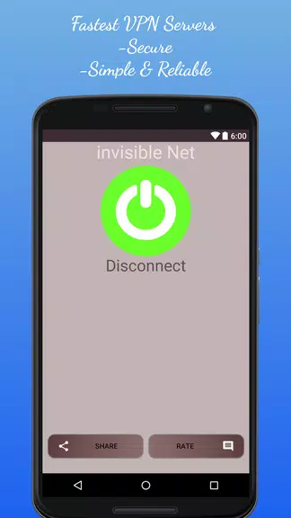 Invisible NET Free VPN - Proguard VPN proxy  Screenshot 3