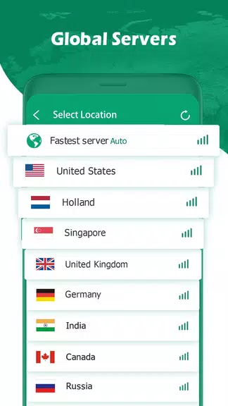 Free Secure VPN - Unlimited fast proxy VPN  Screenshot 3