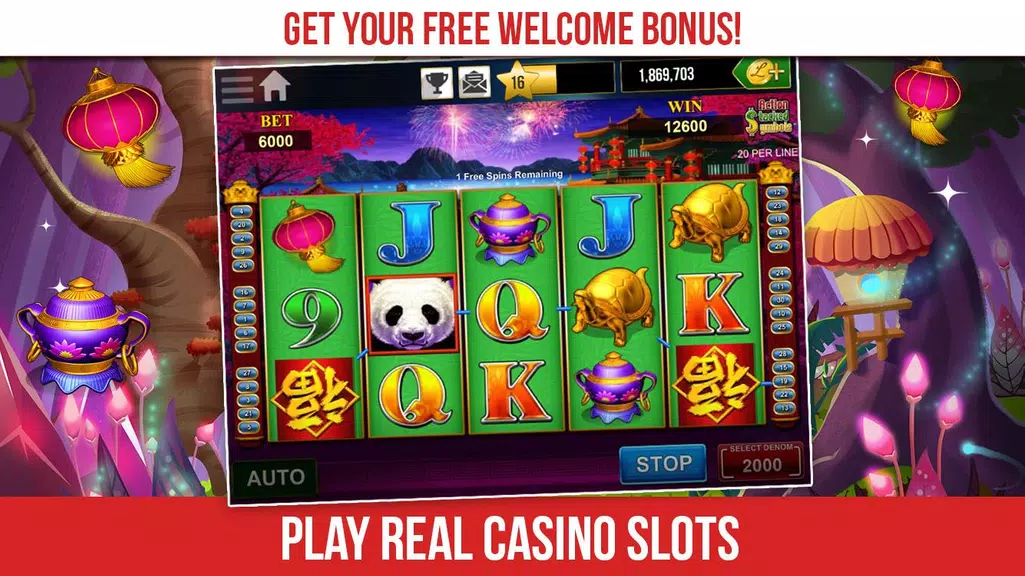 Lady Luck Online Casino  Screenshot 1