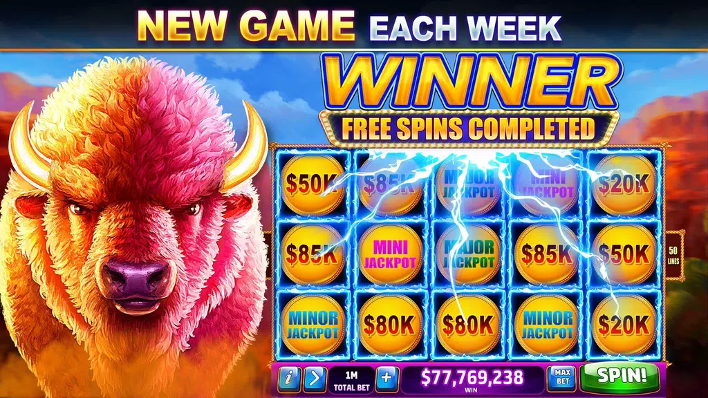 Slots Crush - Free Vegas Casino Slot Games  Screenshot 1