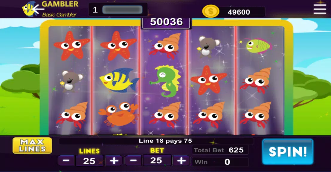 Marine Creatures Slots Game  Screenshot 3