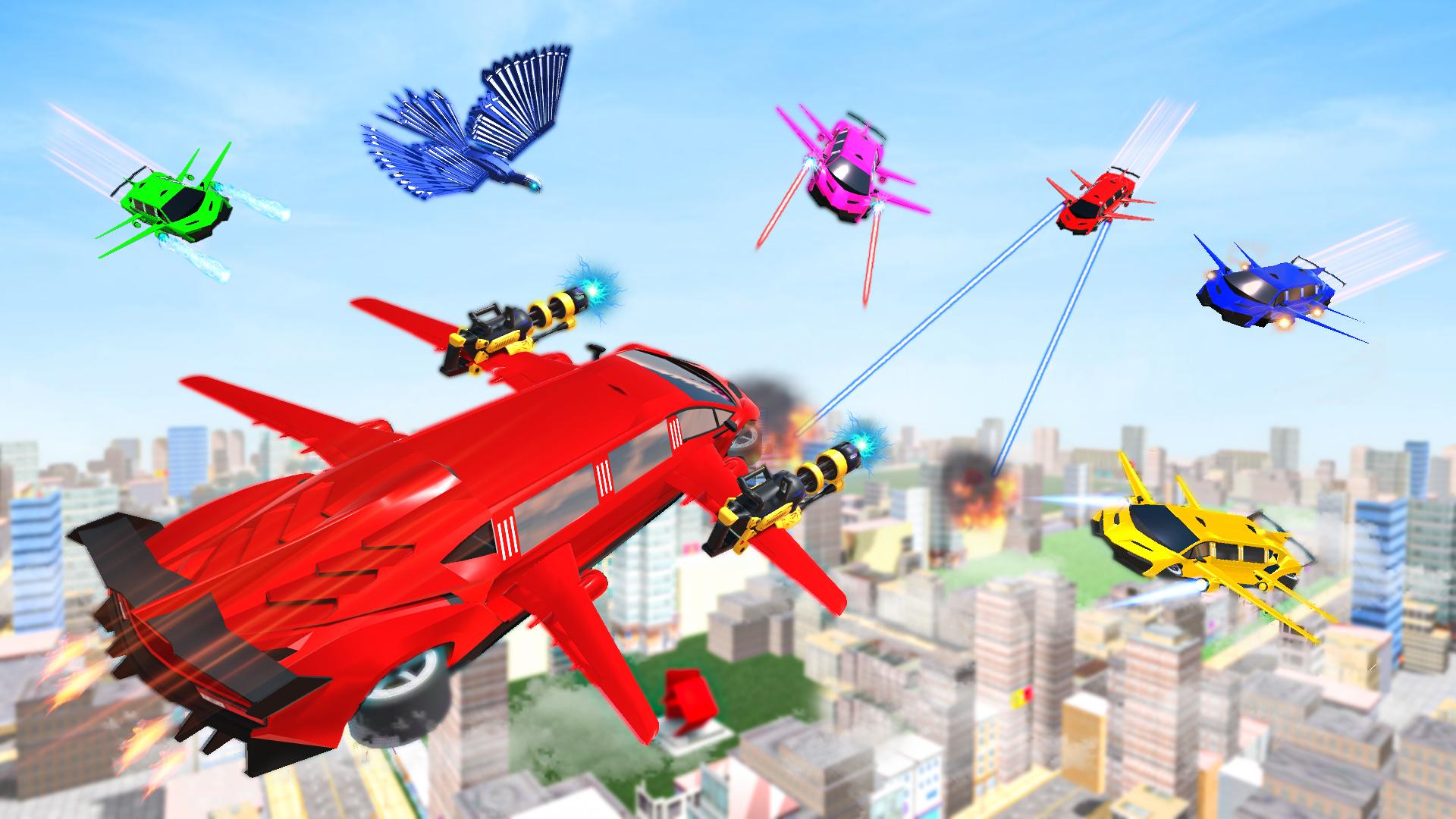 War Robot Pigeon Car Games Mod  Screenshot 2