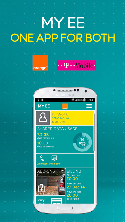 My EE for Orange and T-Mobile  Screenshot 1