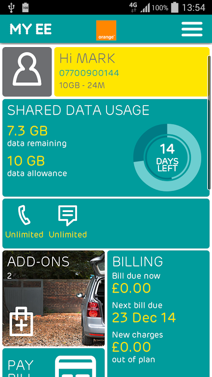 My EE for Orange and T-Mobile  Screenshot 2