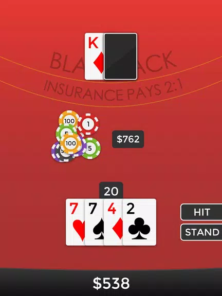 Blackjack - 21  Screenshot 2