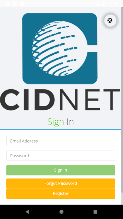 Cidnet-Tablet  Screenshot 1