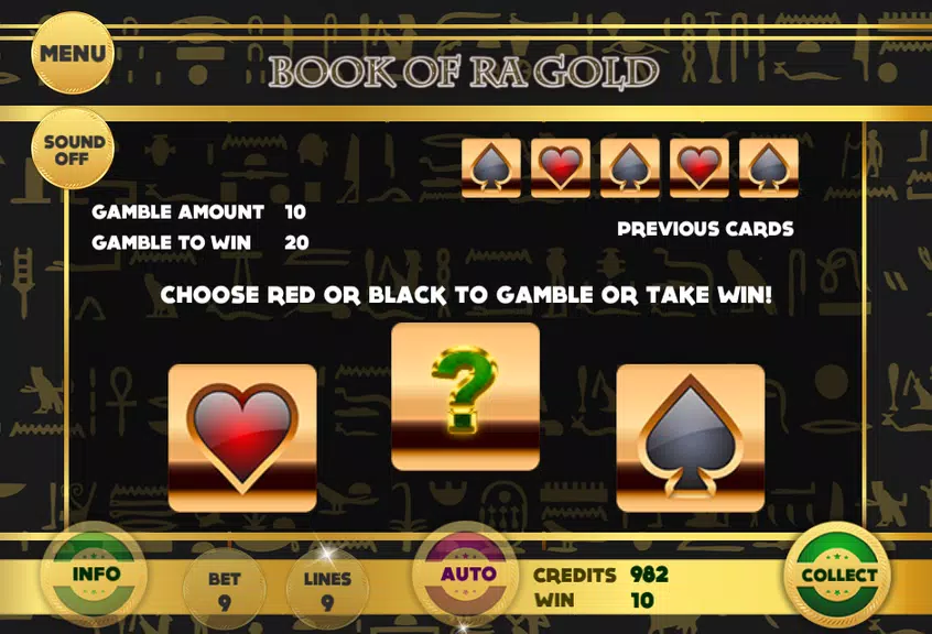 Book of RA Gold Slot  Screenshot 4