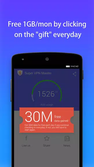 Super VPN Master-Free Proxy  Screenshot 2