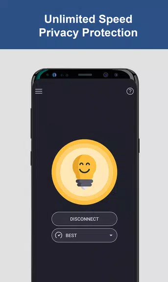 VPN Free - Lamp Hotspot VPN & Private Browser  Screenshot 1