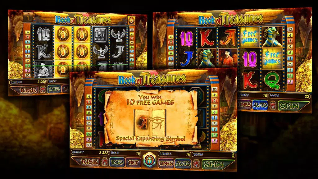 Book of Treasures slot  Screenshot 2