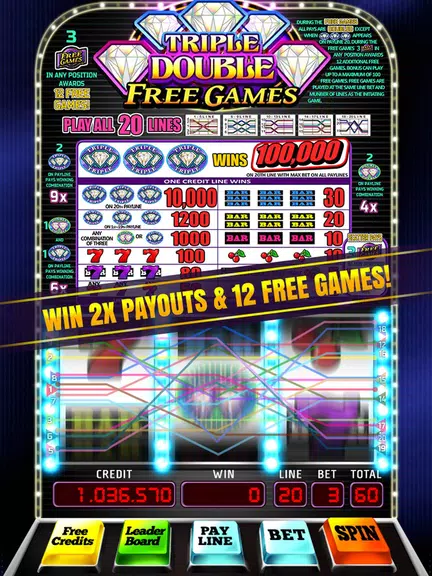 Triple Double FG Slots  Screenshot 4