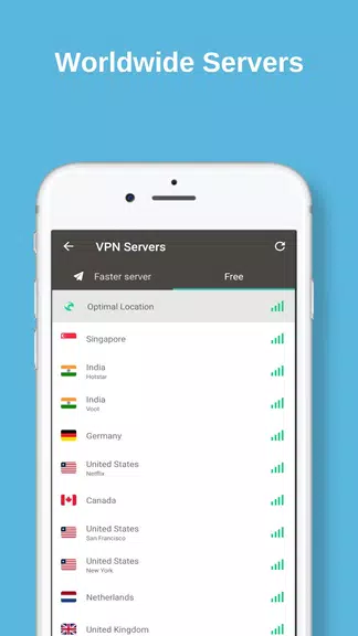 Super VPN - free unlimited & security VPN Proxy  Screenshot 2