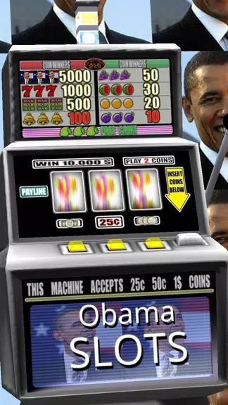 3D Obama Slots - Free  Screenshot 3