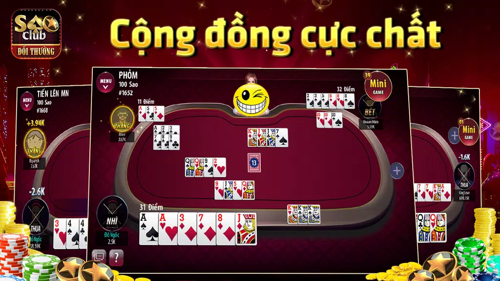 Sao Club - Danh bai doi thuong-Game bai doi thuong  Screenshot 2