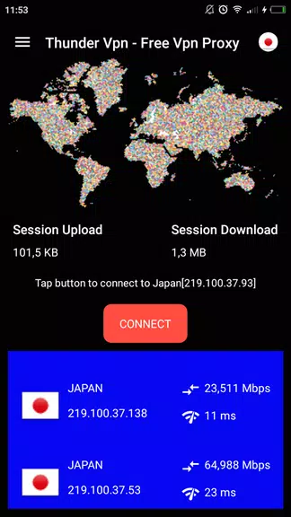 Thunder VPN - Free Vpn Proxy Pro  Screenshot 1