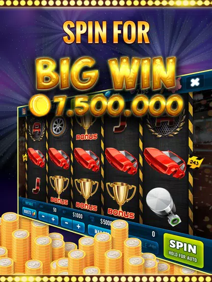 Speed Rush Las Vegas Slot  Screenshot 2