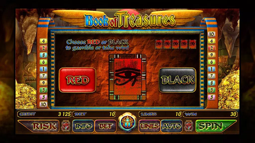 Book of Treasures slot  Screenshot 4