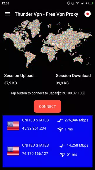 Thunder VPN - Free Vpn Proxy Pro  Screenshot 4