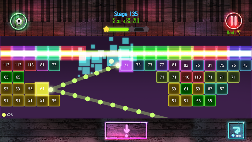 Bricks Melody Balls Mod  Screenshot 3