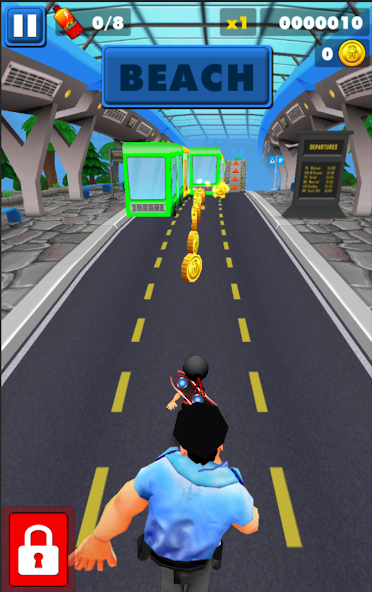 Subway Ninja Run:Surfer in the Mod  Screenshot 3