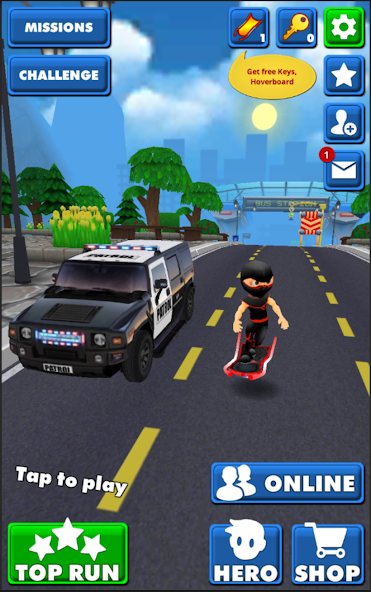 Subway Ninja Run:Surfer in the Mod  Screenshot 2