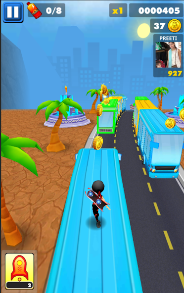 Subway Ninja Run:Surfer in the Mod  Screenshot 4