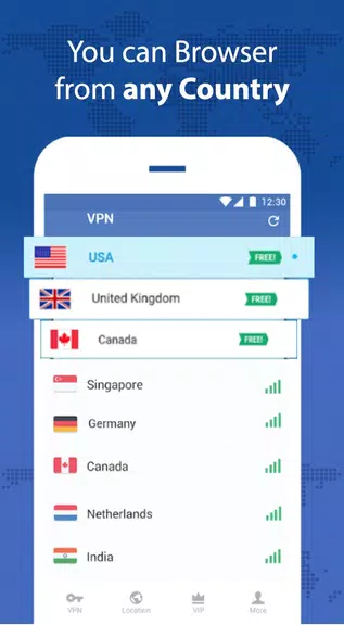 Holl-a Vpn & Proxy Unblocker  Screenshot 2