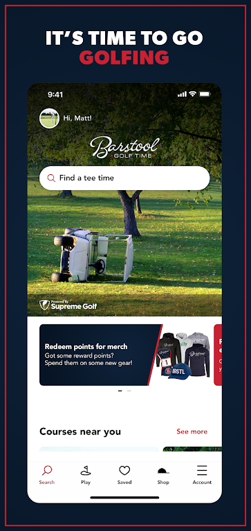 Barstool Golf Time  Screenshot 1