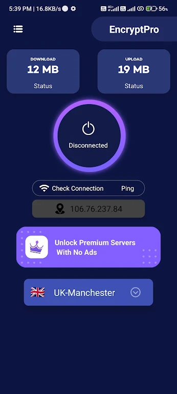 EncryptPro VPN: Fast, Safe VPN  Screenshot 1