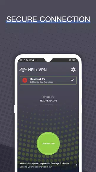 Nflix VPN: Fast WiFi VPN Proxy  Screenshot 4