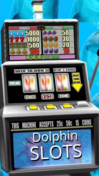 3D Dolphin Slots - Free  Screenshot 3