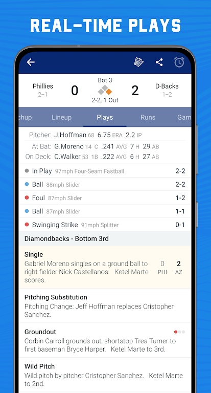 Scores App: MLB Baseball  Screenshot 3